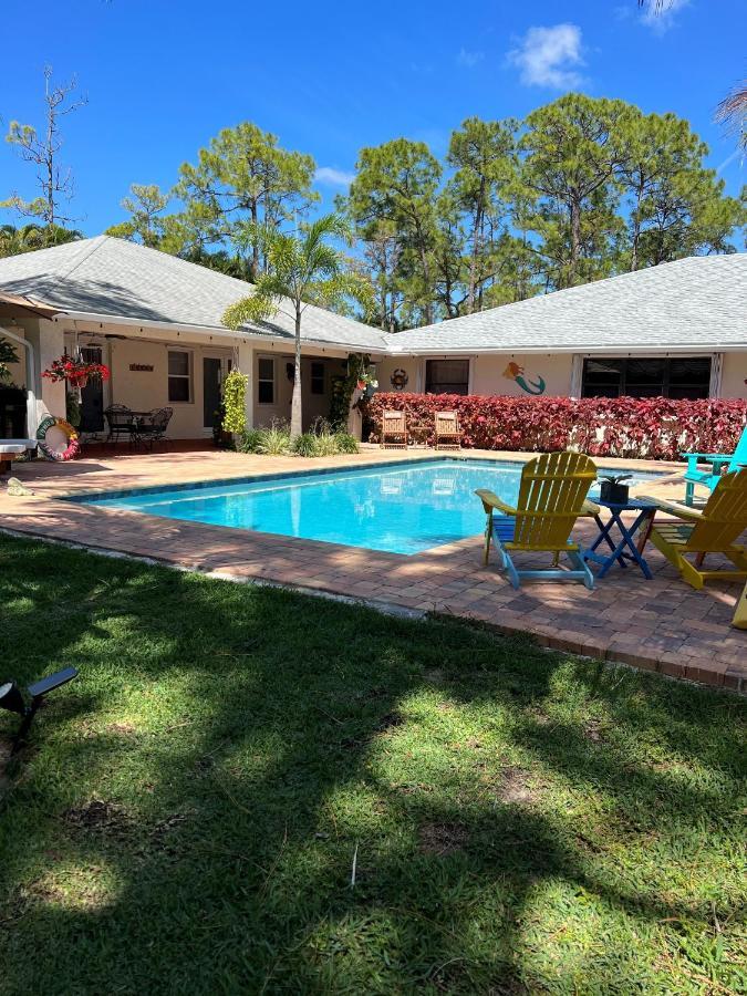 Private Tropical Paradise Guesthouse! Loxahatchee Kültér fotó