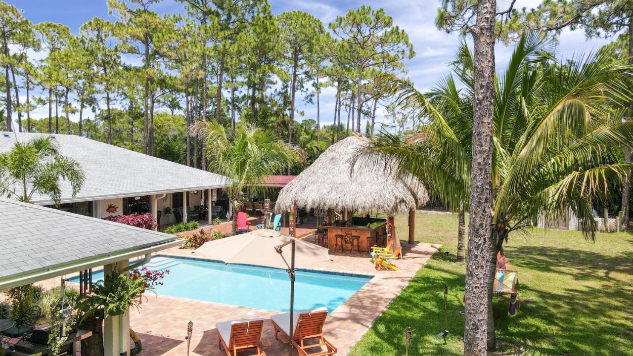Private Tropical Paradise Guesthouse! Loxahatchee Kültér fotó