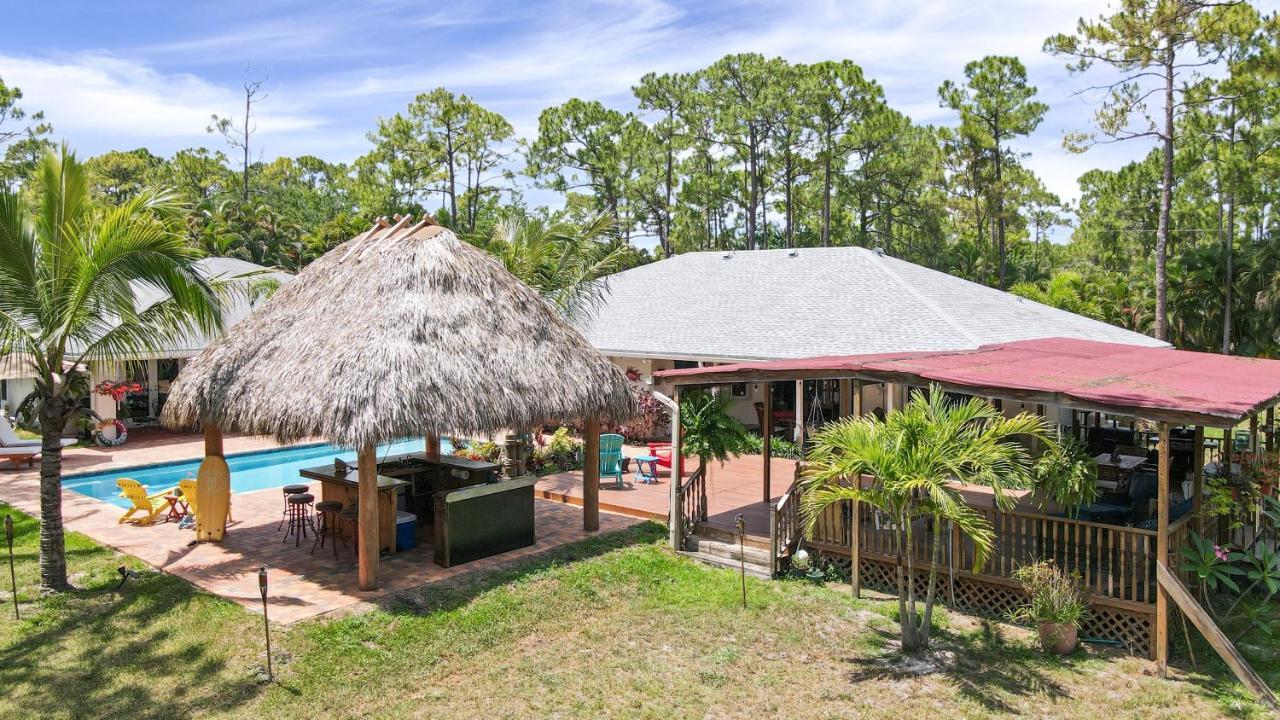 Private Tropical Paradise Guesthouse! Loxahatchee Kültér fotó