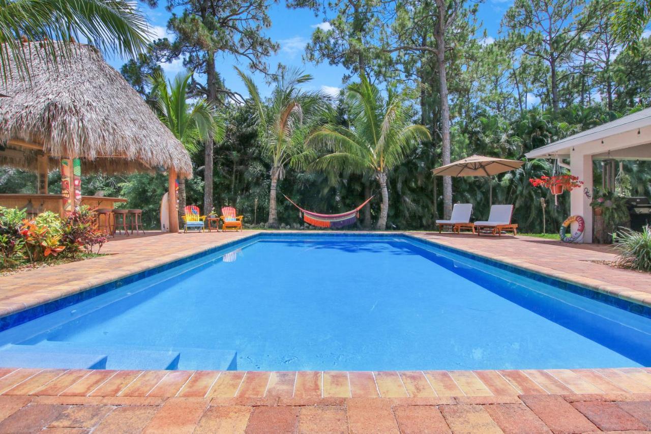 Private Tropical Paradise Guesthouse! Loxahatchee Kültér fotó
