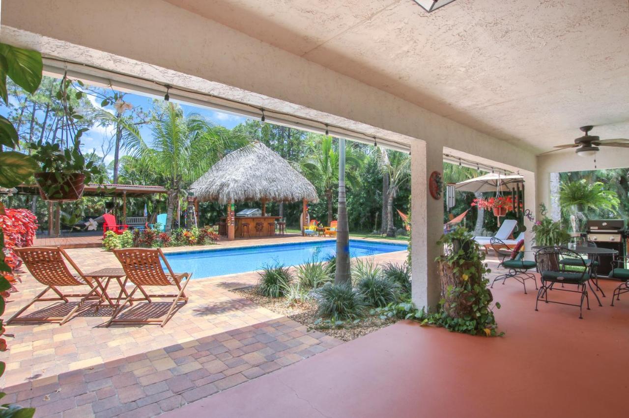Private Tropical Paradise Guesthouse! Loxahatchee Kültér fotó