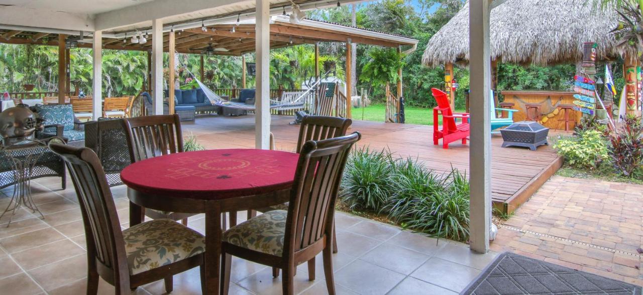 Private Tropical Paradise Guesthouse! Loxahatchee Kültér fotó