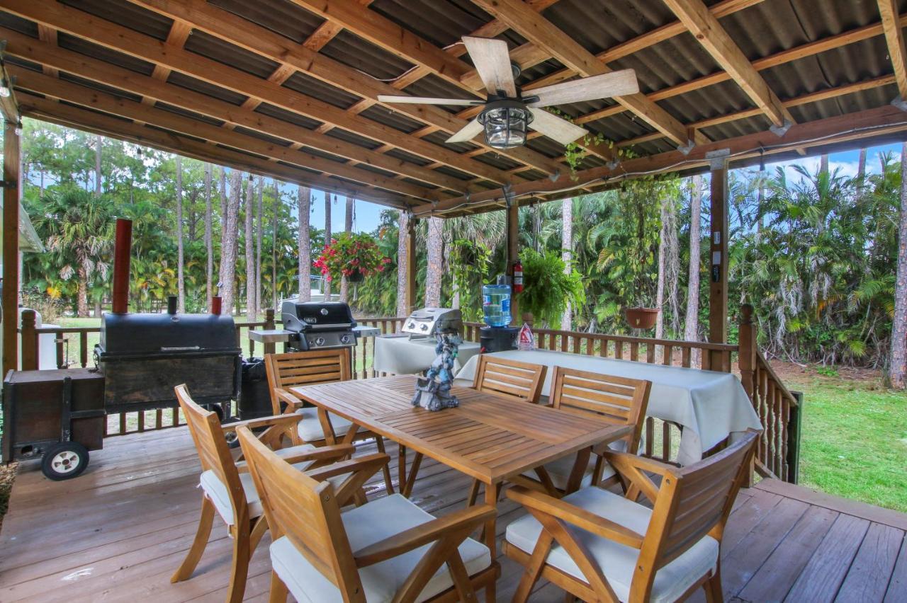 Private Tropical Paradise Guesthouse! Loxahatchee Kültér fotó