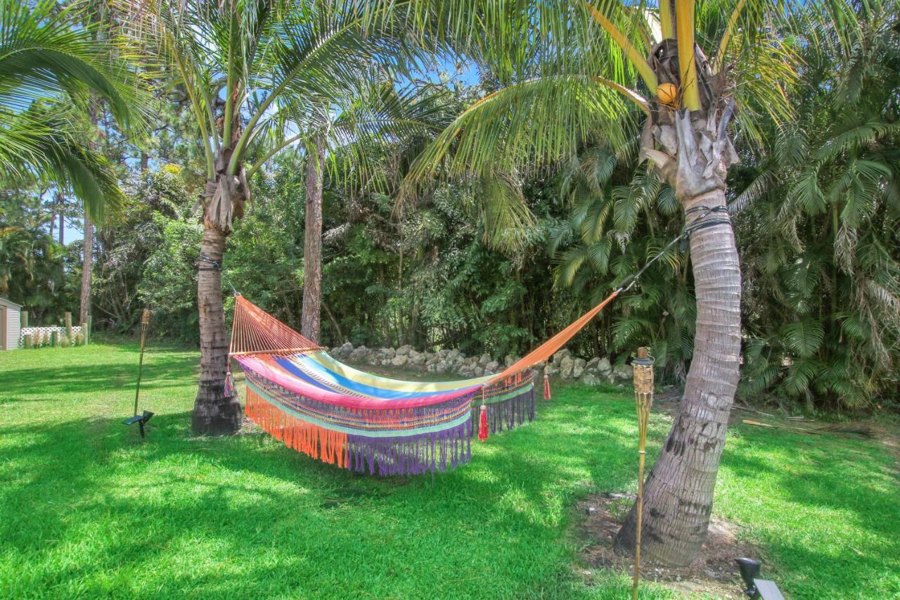 Private Tropical Paradise Guesthouse! Loxahatchee Kültér fotó